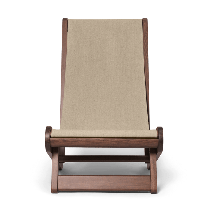 Hemi Lounge Chair - Dark stained, natural - ferm LIVING