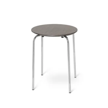Herman Pall - Oak dark stained-svart stålstativ - Ferm Living