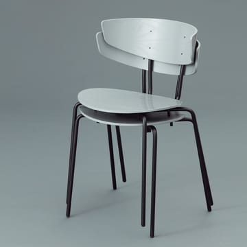 Herman Stol - walnut, svart stålstativ - Ferm Living