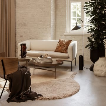 Herringbone pläd 120x180 cm - Dark coffee - Ferm Living