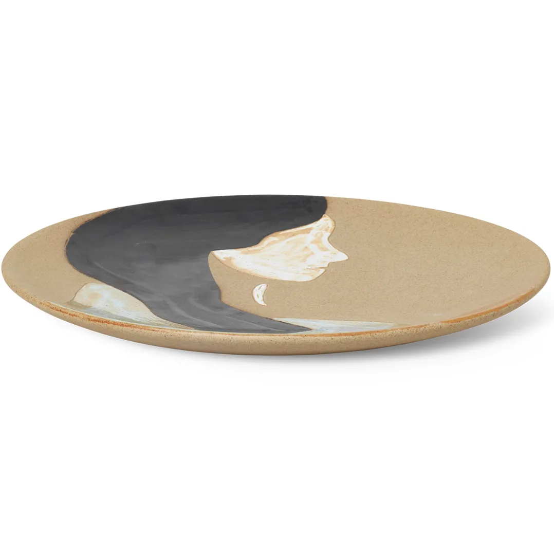 Hessa mat- och dekorationstallrik 37,5 cm, Multi Ferm Living