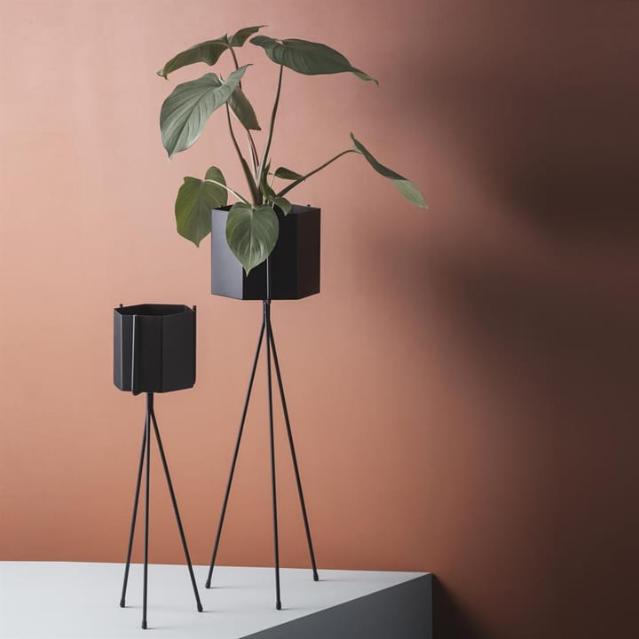 Hexagon kruka svart, x-large Ferm Living