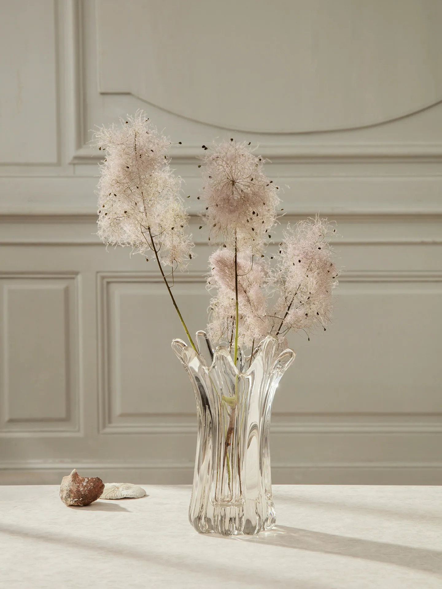 Holo vas Ø15 cm, Clear Ferm Living