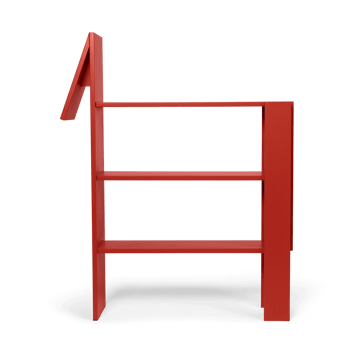 Horse bokhylla 91x111 cm - Poppy Red - Ferm Living