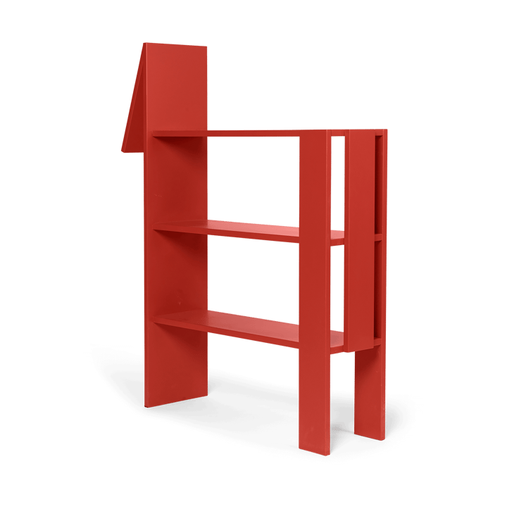 Horse bokhylla 91x111 cm, Poppy Red Ferm Living