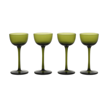 Host likörglas 4-pack - Moss Green - Ferm Living