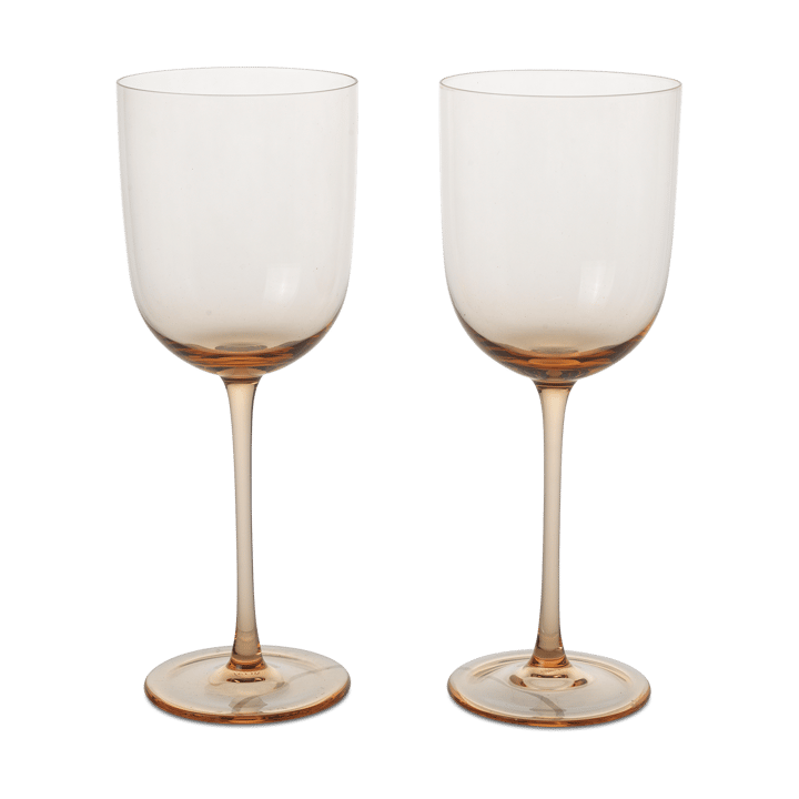 Host rödvinsglas 36 cl 2-pack - Blush - Ferm LIVING