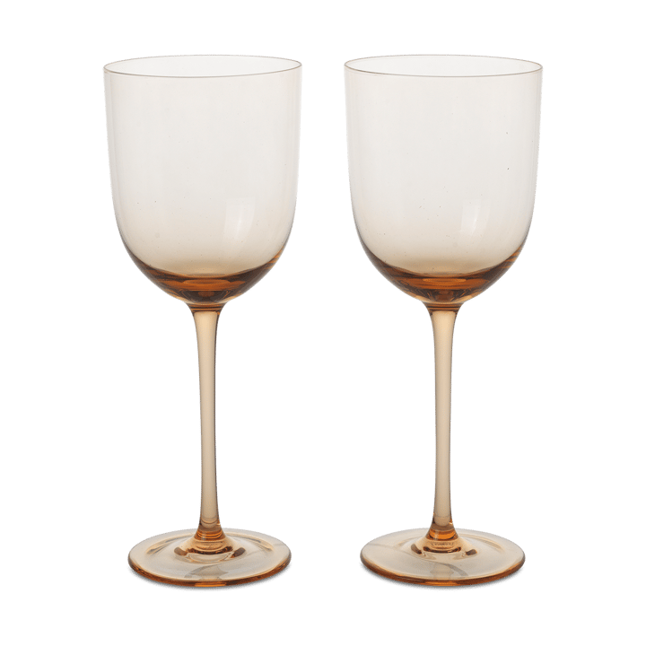 Host vitvinsglas 30 cl 2-pack - Blush - Ferm Living