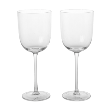 Host vitvinsglas 30 cl 2-pack - Clear - Ferm Living