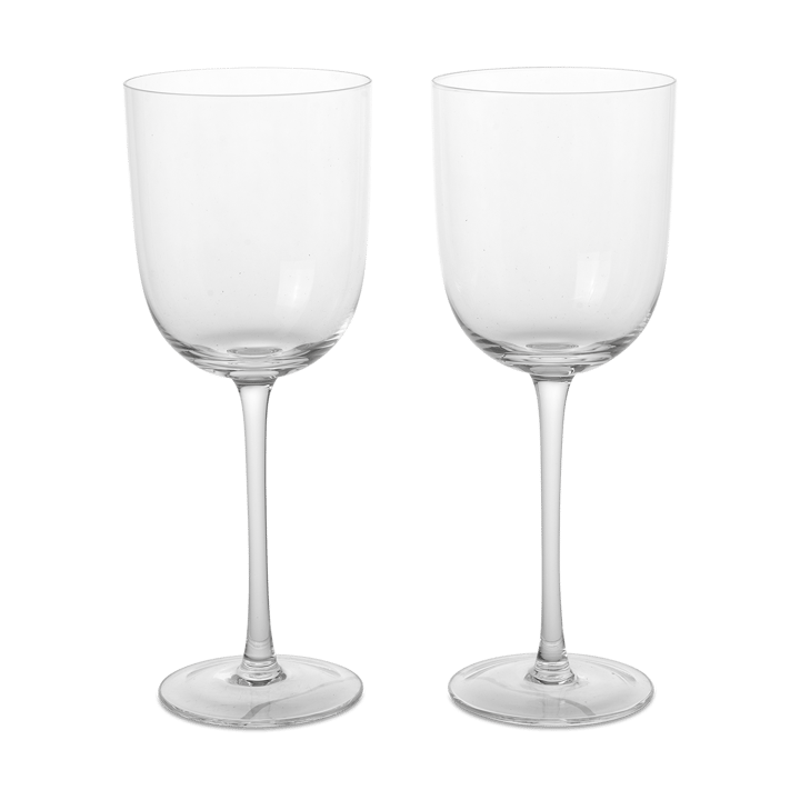 Host vitvinsglas 30 cl 2-pack - Clear - Ferm Living