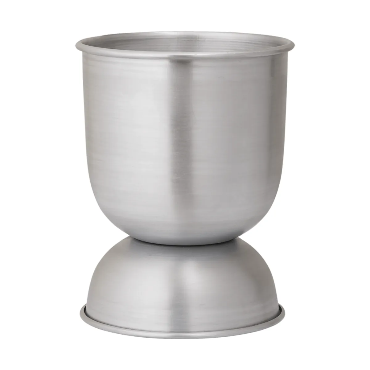 Hourglass kruka extra small Ø21 cm, Aluminium Ferm Living