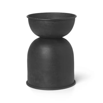 Hourglass kruka extra small Ø21 cm - Svart-mörkgrå - Ferm Living