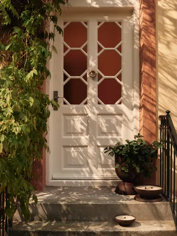 Hourglass kruka liten Ø30 cm - Rust - Ferm Living