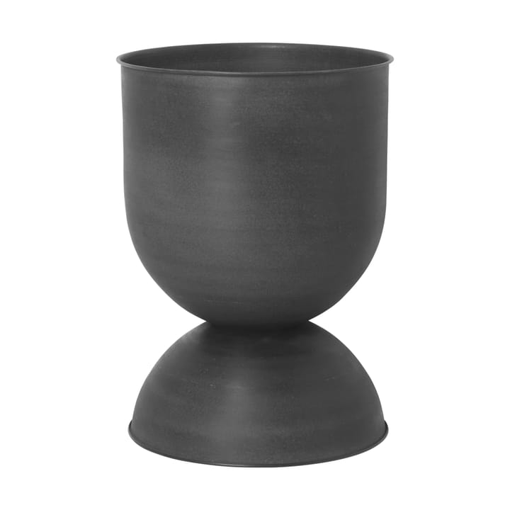 Hourglass kruka medium Ø41 cm - Svart-mörkgrå - Ferm Living