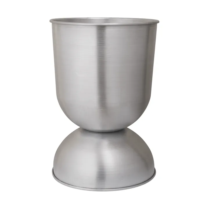 Hourglass kruka stor Ø50 cm - Aluminium - Ferm Living