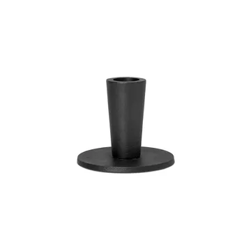 Hoy ljusstake low 6,4 cm - Svart - Ferm Living