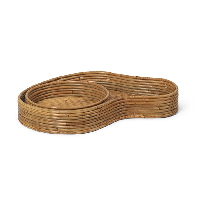 Isola brickor 2 delar, Natural Stained Ferm Living