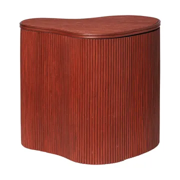 Isola sidobord med förvaring - Oxide red - Ferm Living