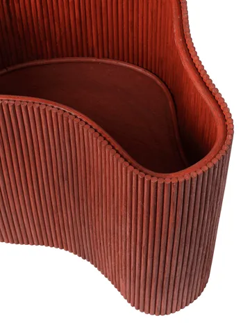 Isola sidobord med förvaring - Oxide red - Ferm Living