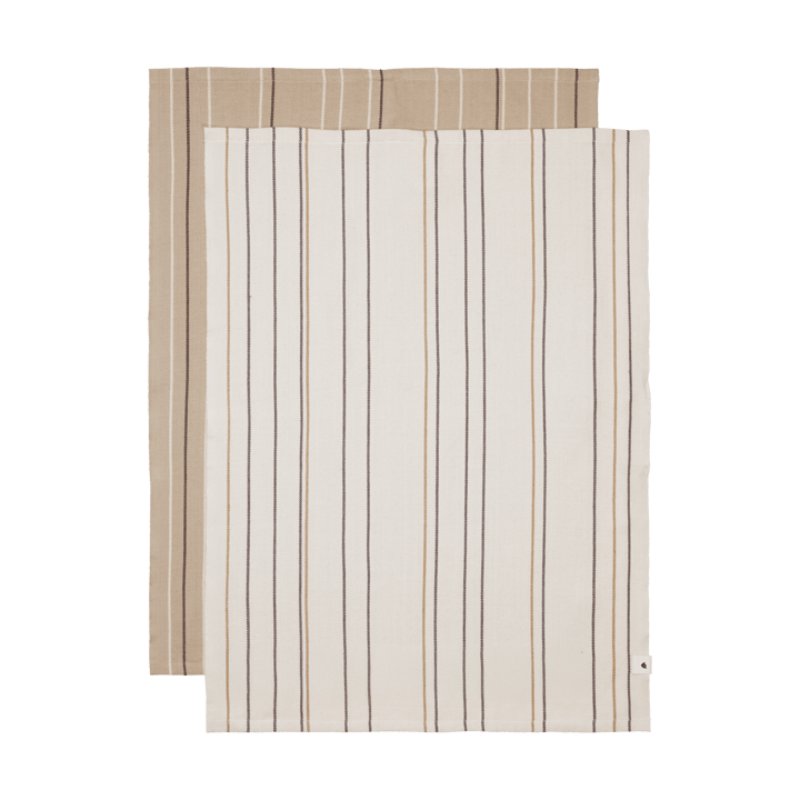 Ito kökshandduk 50x70 cm 2-pack - Parchment-cashmere - Ferm Living
