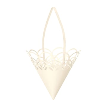 Julhänge pappersstrut vit 3-pack - Off-white - Ferm Living