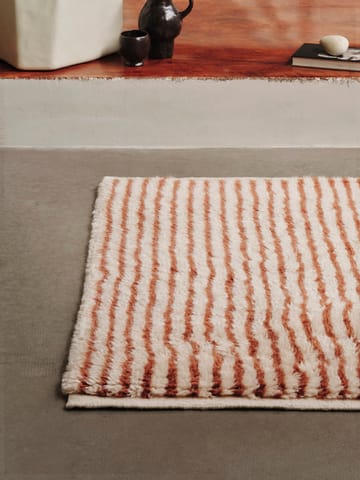 Kami matta - Off white-red brown, 80x120 cm - Ferm Living