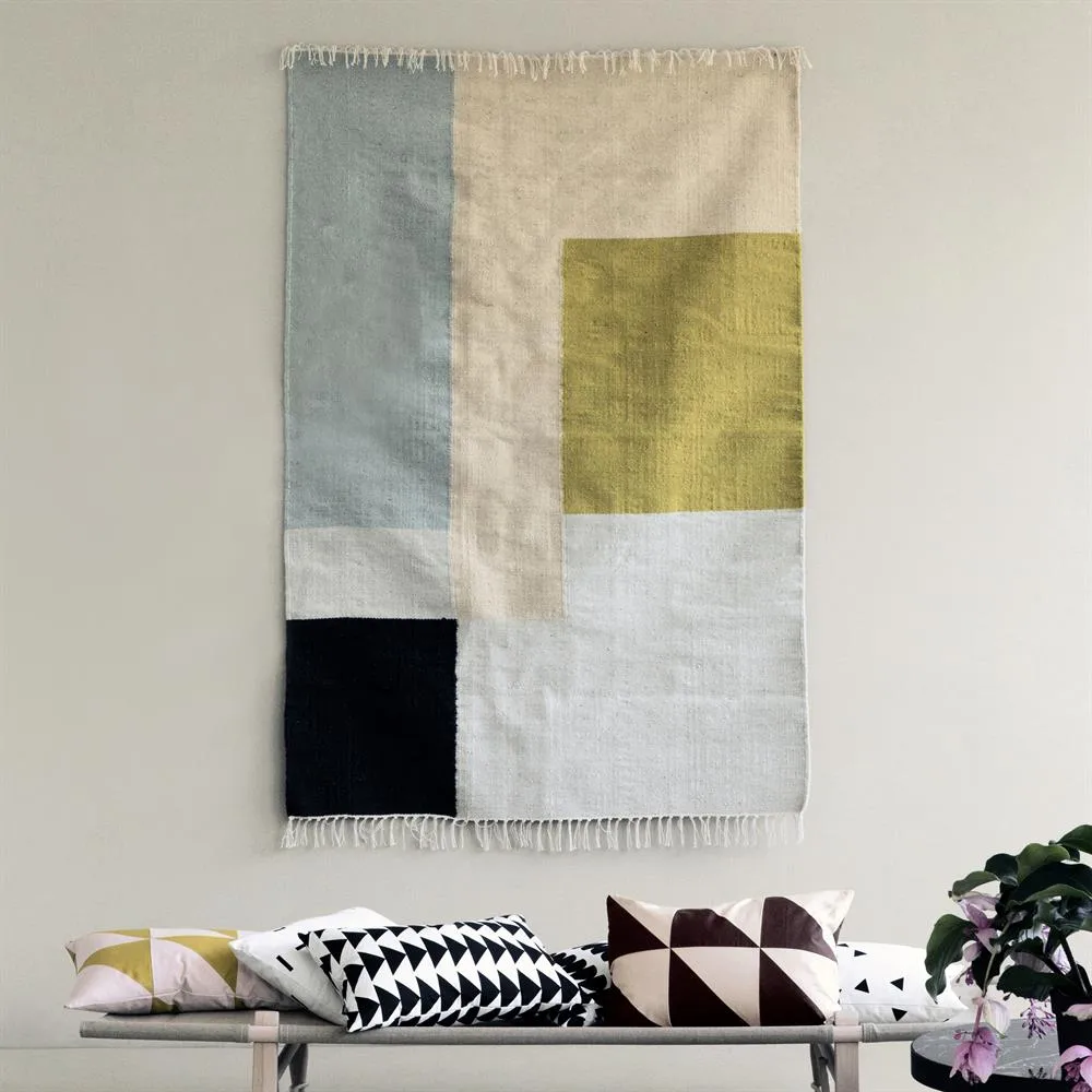 Kelim matta 140x200 cm, squares Ferm Living