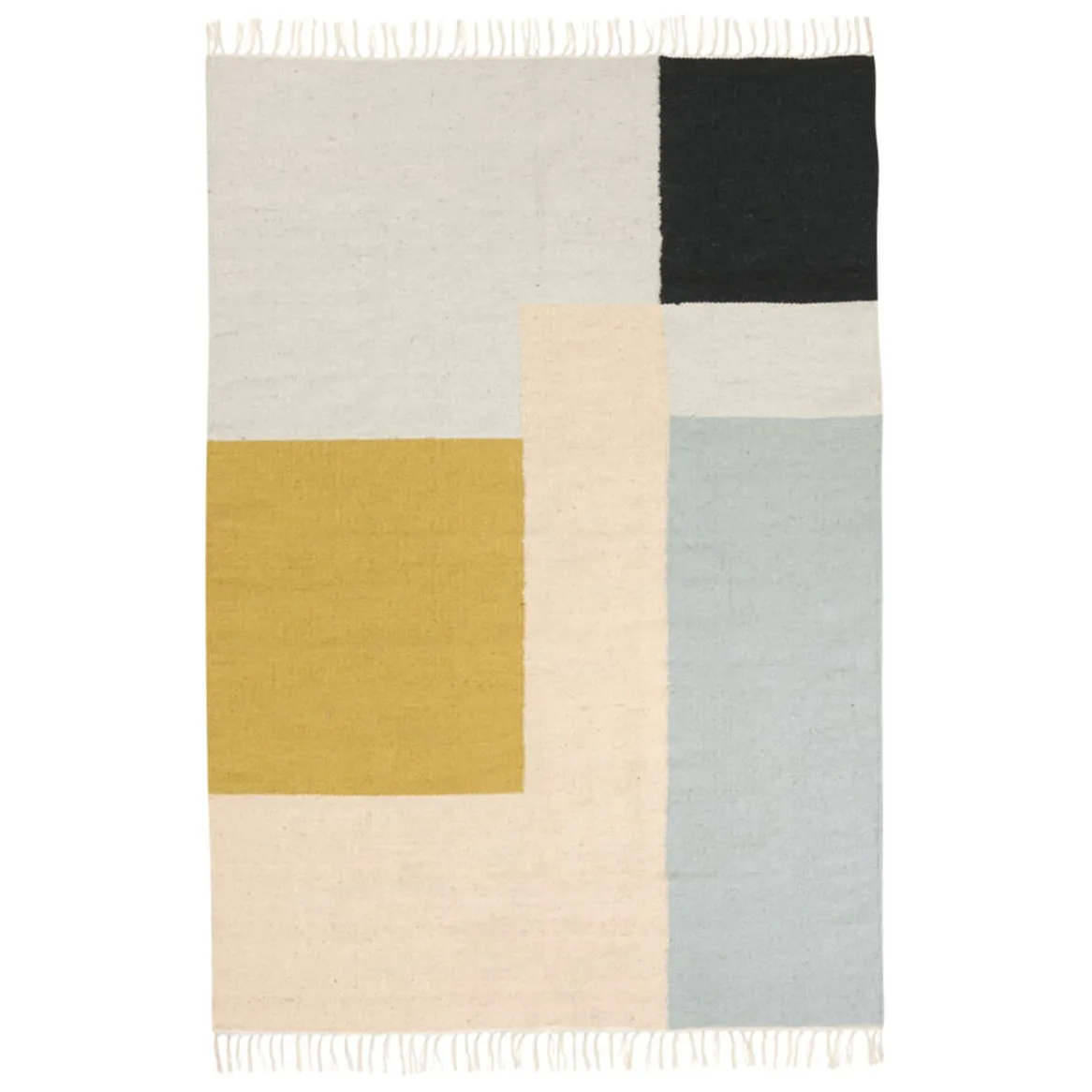Kelim matta 160x250 cm, Squares Ferm Living