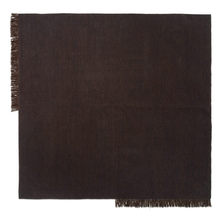 Kelim matta 240x240 cm, Dark melange Ferm Living