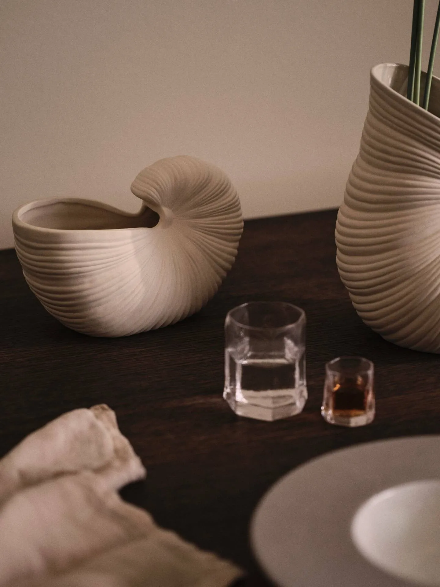 Kiru glas 2-pack, Clear, 3,8 cl Ferm Living