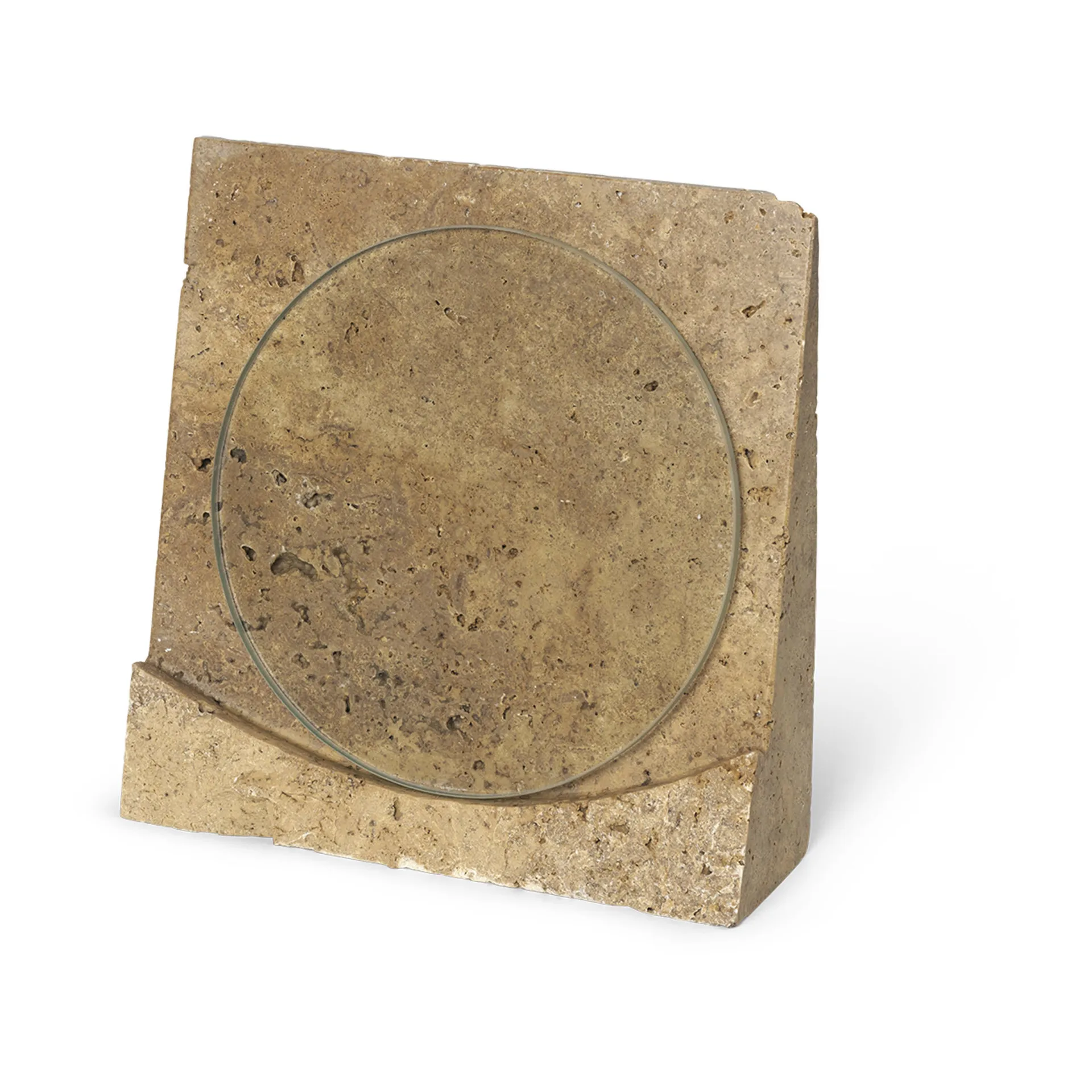 Klint ram 18x18 cm, Beige travertin Ferm Living