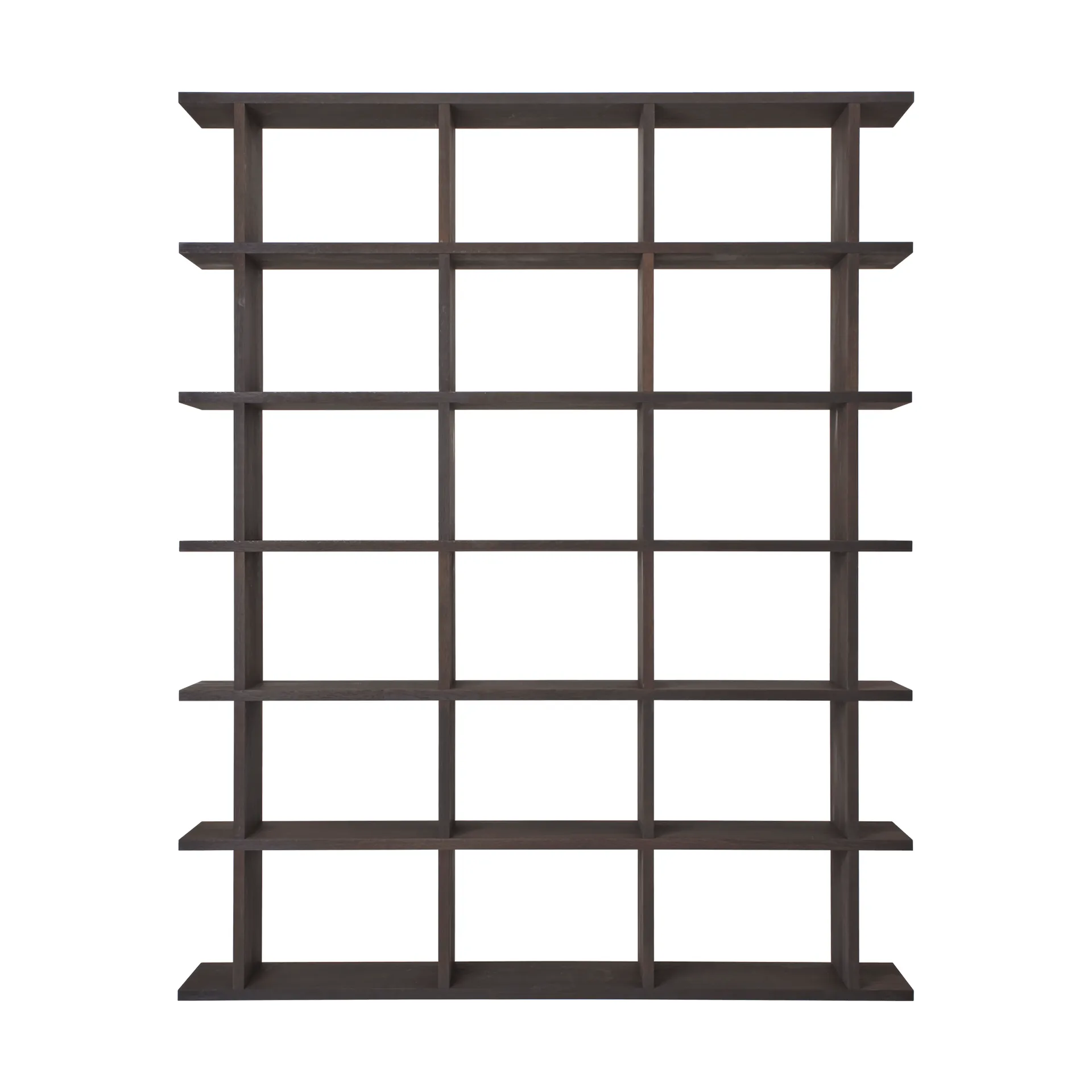 Kona bokhylla 3x6, Dark Stained Ferm Living