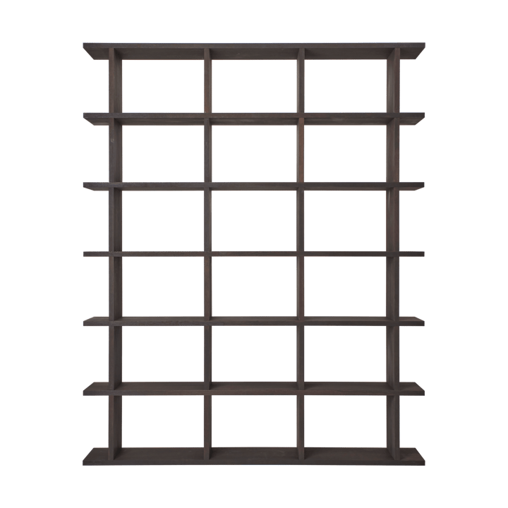 Kona bokhylla 3x6 - Dark Stained - Ferm Living