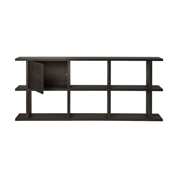 Kona bokhylla skåpinsats, Dark Stained Ferm Living
