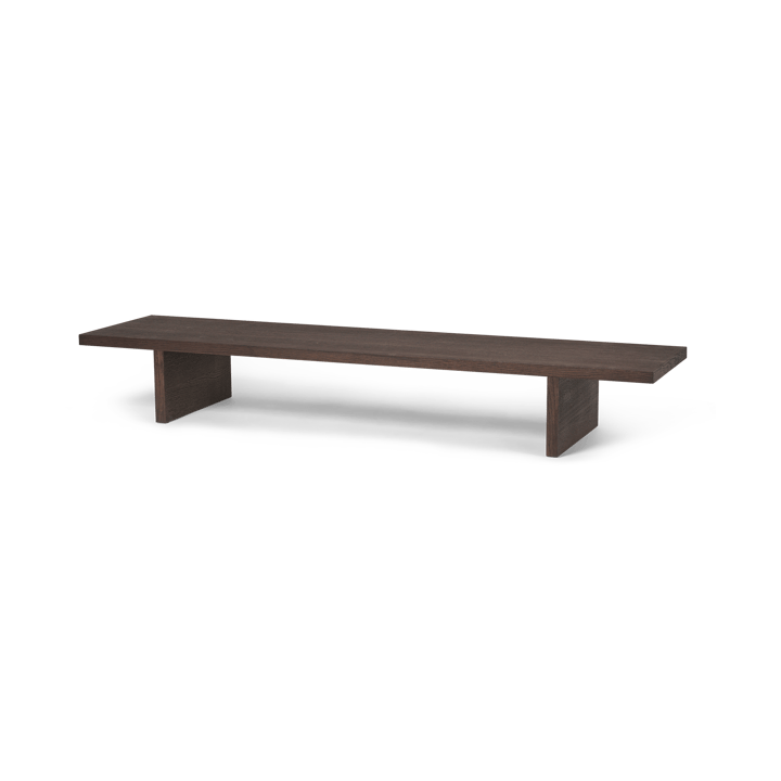 Kona display table sidobord, Dark stained oak veneer Ferm Living