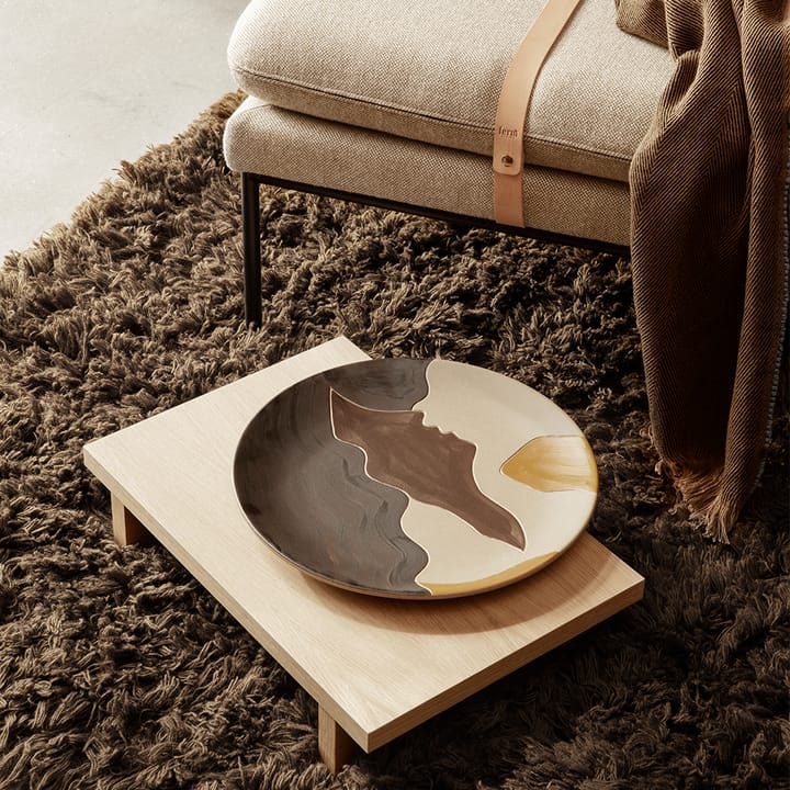 Kona display table sidobord, oak natural veneer Ferm Living