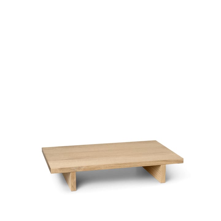 Kona low table sidobord - oak natural veneer - Ferm LIVING