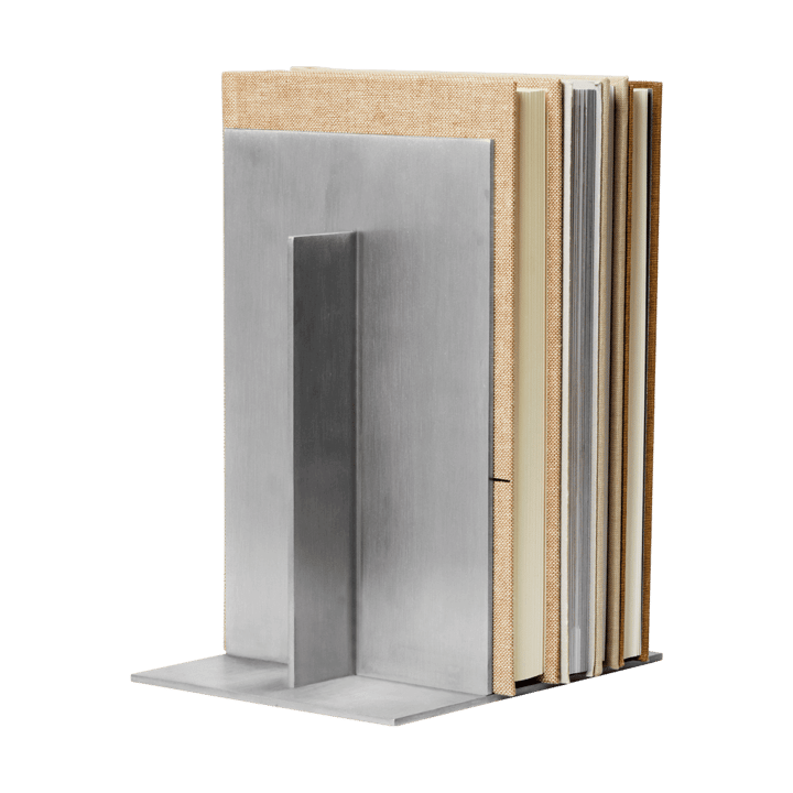 Lager bokstöd 2-pack, Aluminium Ferm Living