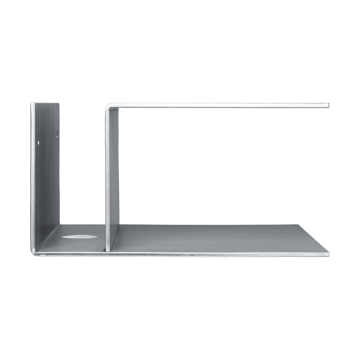 Lager sängbord 15,5x35x30 cm - Aluminium - Ferm Living