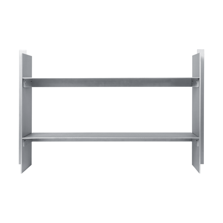 Lager vägghylla 26x77 cm - Aluminium - Ferm Living