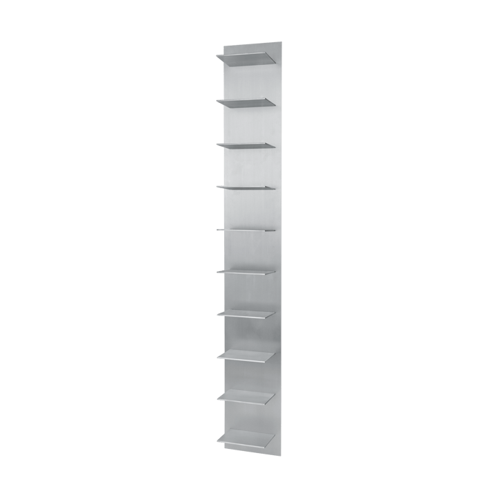 Lager vägghylla tall - Aluminium - Ferm Living
