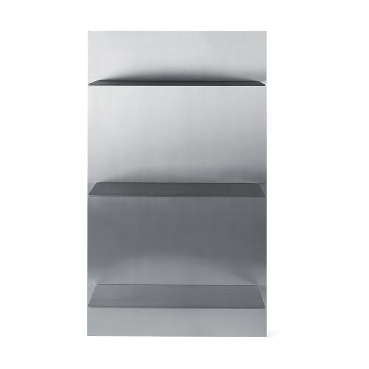 Lager vägghylla triple 55x100 cm - Aluminium - Ferm Living