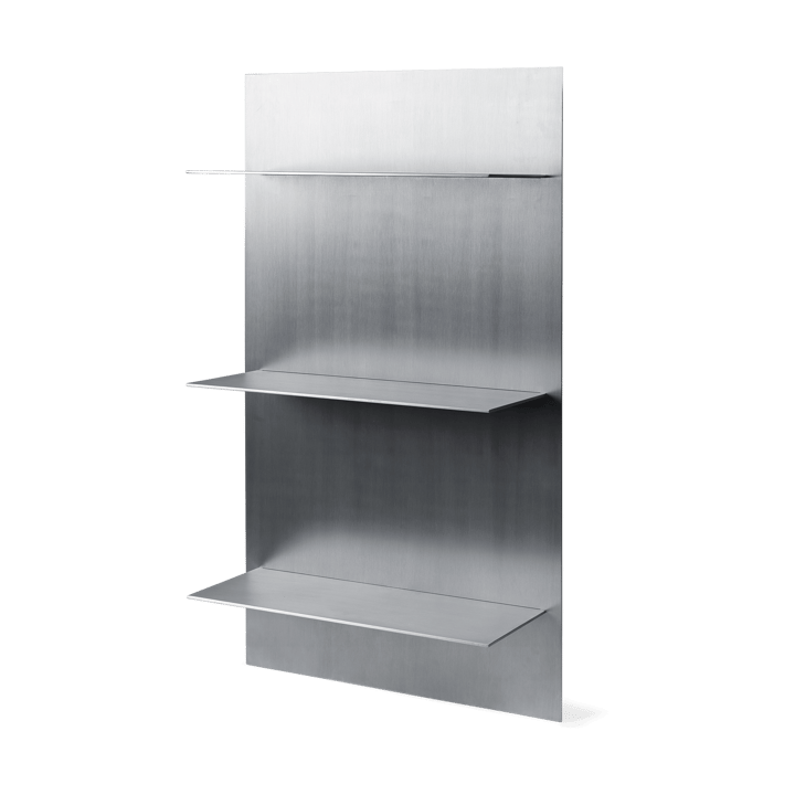 Lager vägghylla triple 55x100 cm, Aluminium Ferm Living