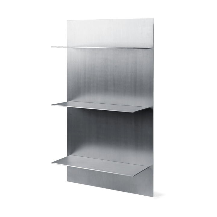 Lager vägghylla triple 55x100 cm - Aluminium - ferm LIVING