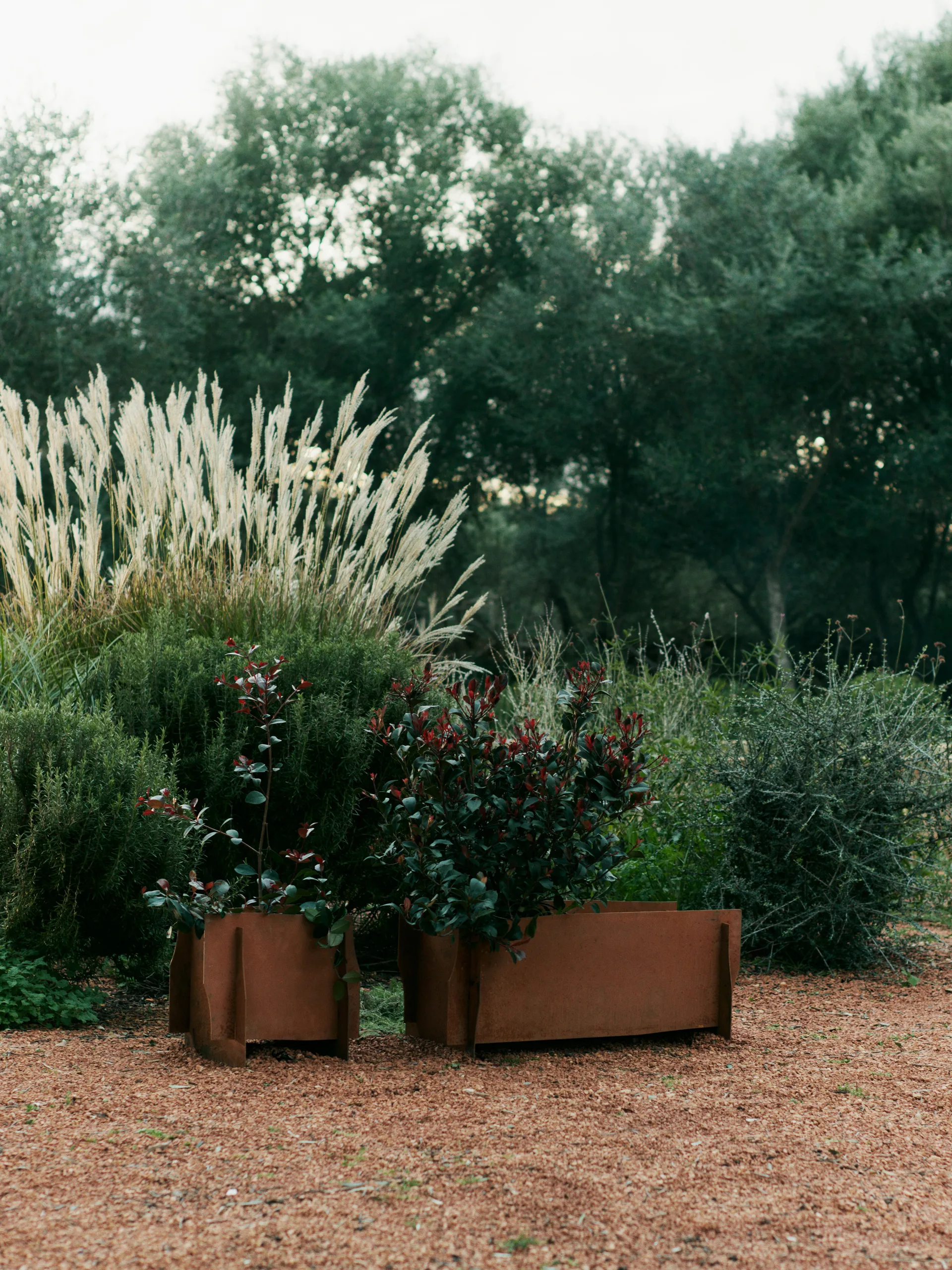 Lapel planter blomlåda, Rust, 33x35x75 cm Ferm Living