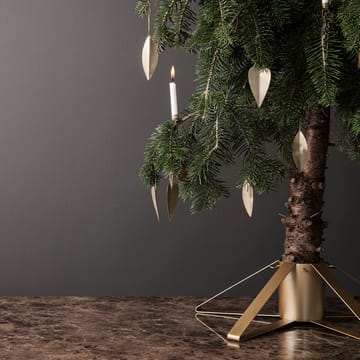 Leaf brass julgranshänge - 4-pack - Ferm Living