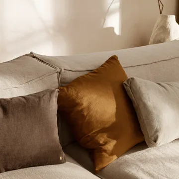 Linen kudde 50x50 cm - Sugar kelp - Ferm Living