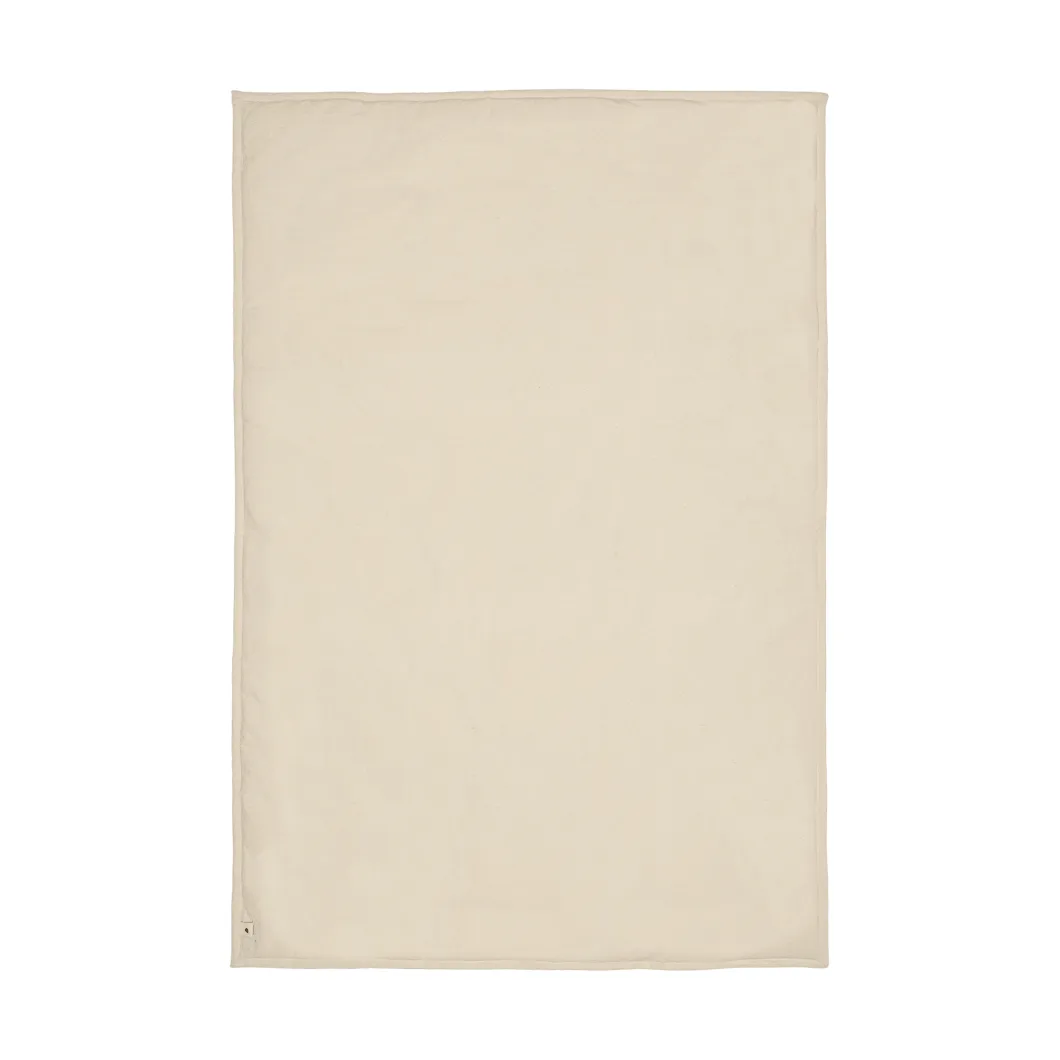 Lunden filt, Off-white-dark chocolate, 80x110 cm Ferm Living