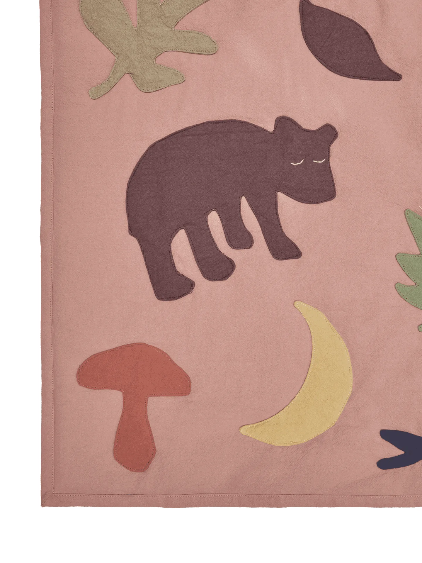 Lunden filt, Rose-multi, 80x110 cm Ferm Living