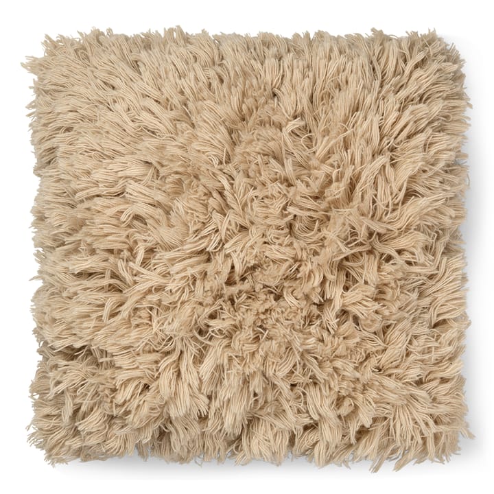Meadow High Pile kudde 50x50 cm - Light Sand - Ferm Living